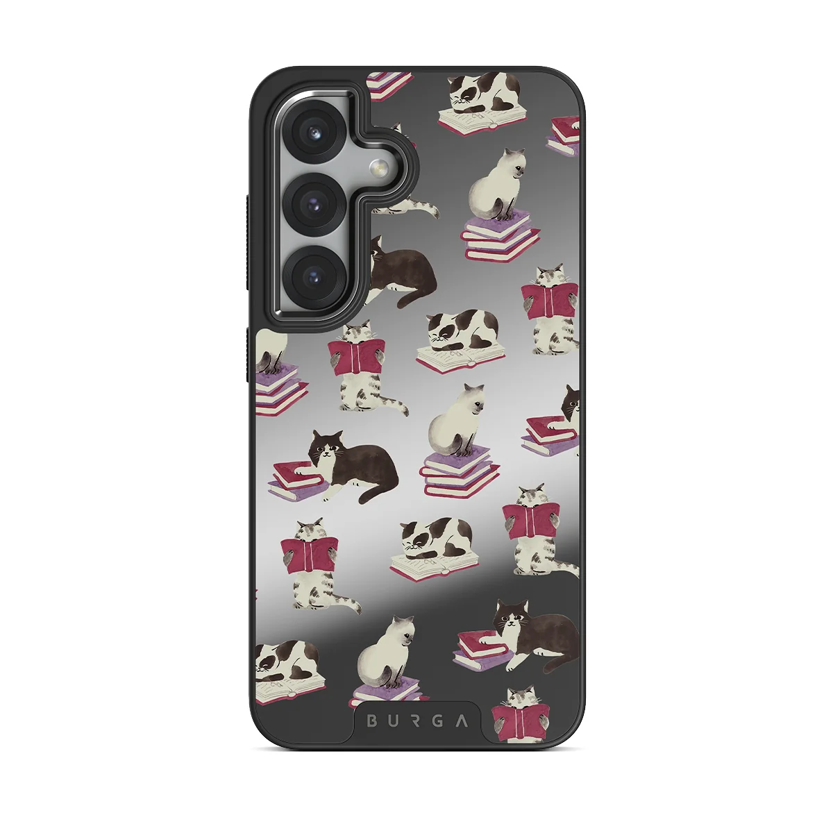 Curious Cat - Samsung Galaxy S25 Plus ケース