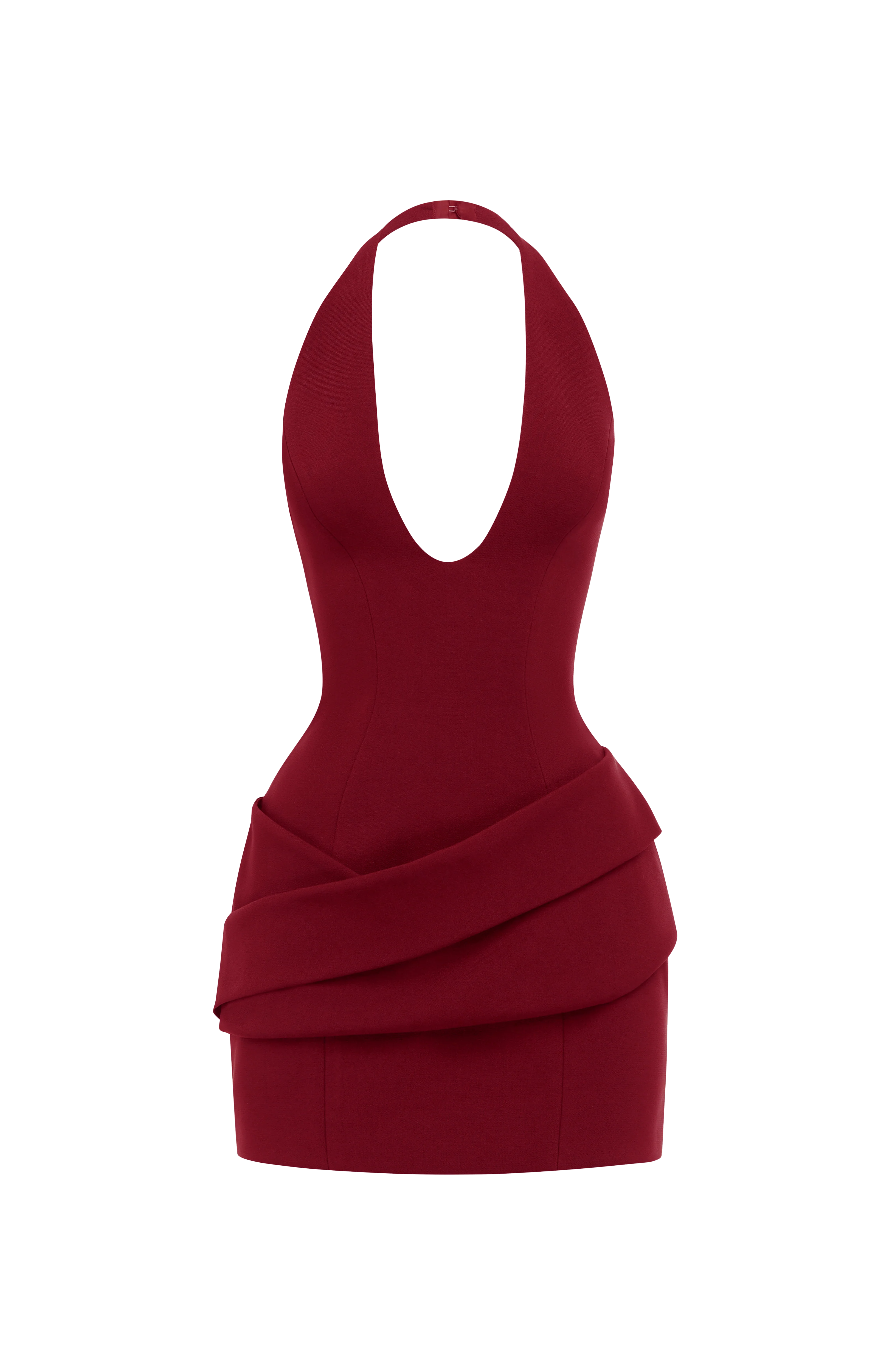 Adaline Mini Dress - Burgundy