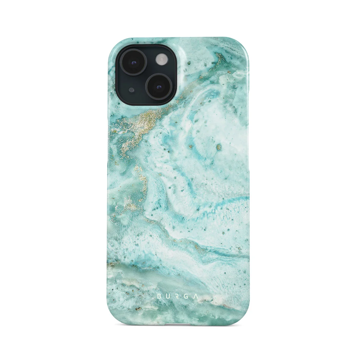 Uluwatu Waves - Teal iPhone 15 Plus ケース