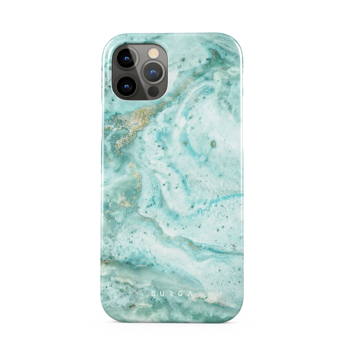 Uluwatu Waves - Teal iPhone 12 Pro Max ケース