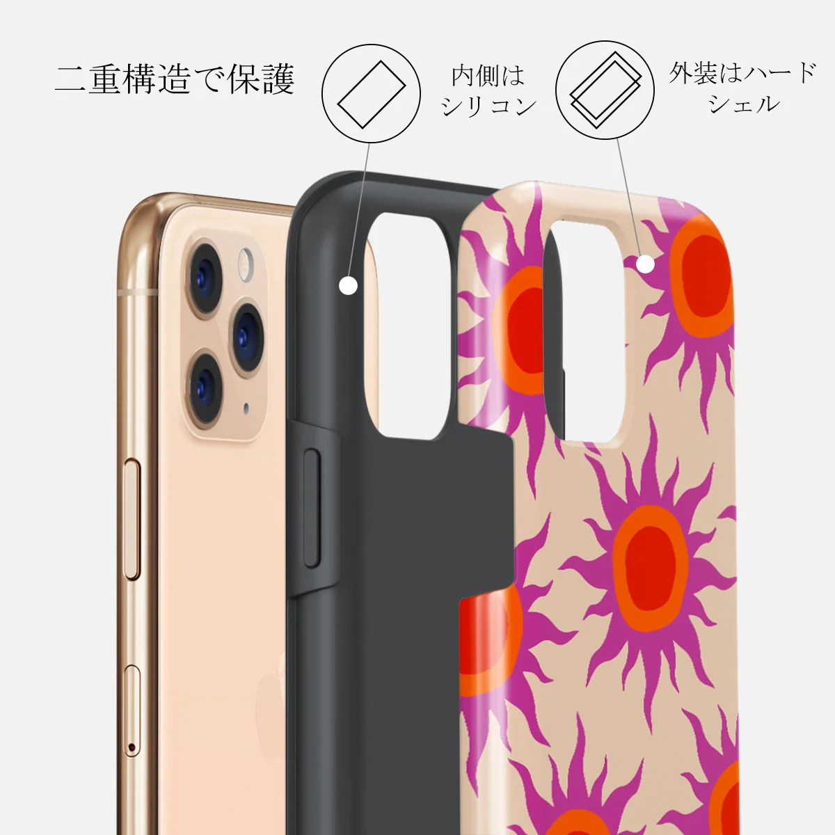 Sunset Glow - iPhone 11 Pro Max ケース