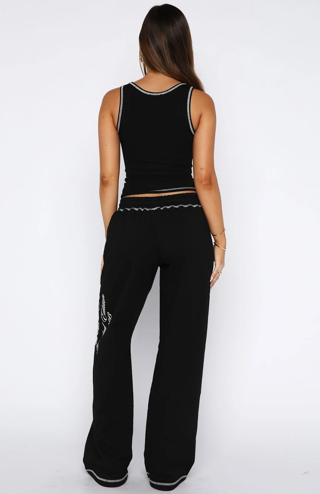 Don't Need Anyone Track Pants Black