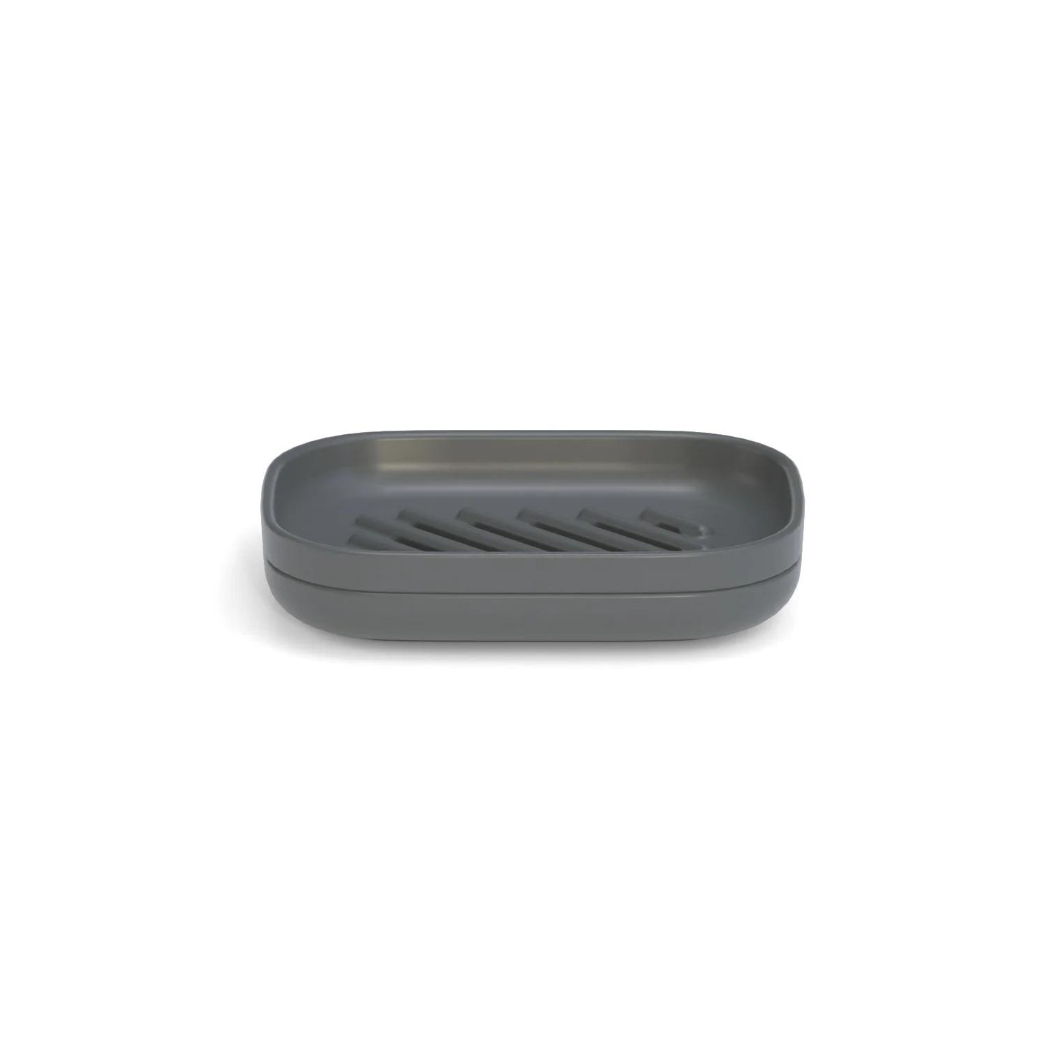 Vogeelle Self-Draining Soap Dish - Smoke