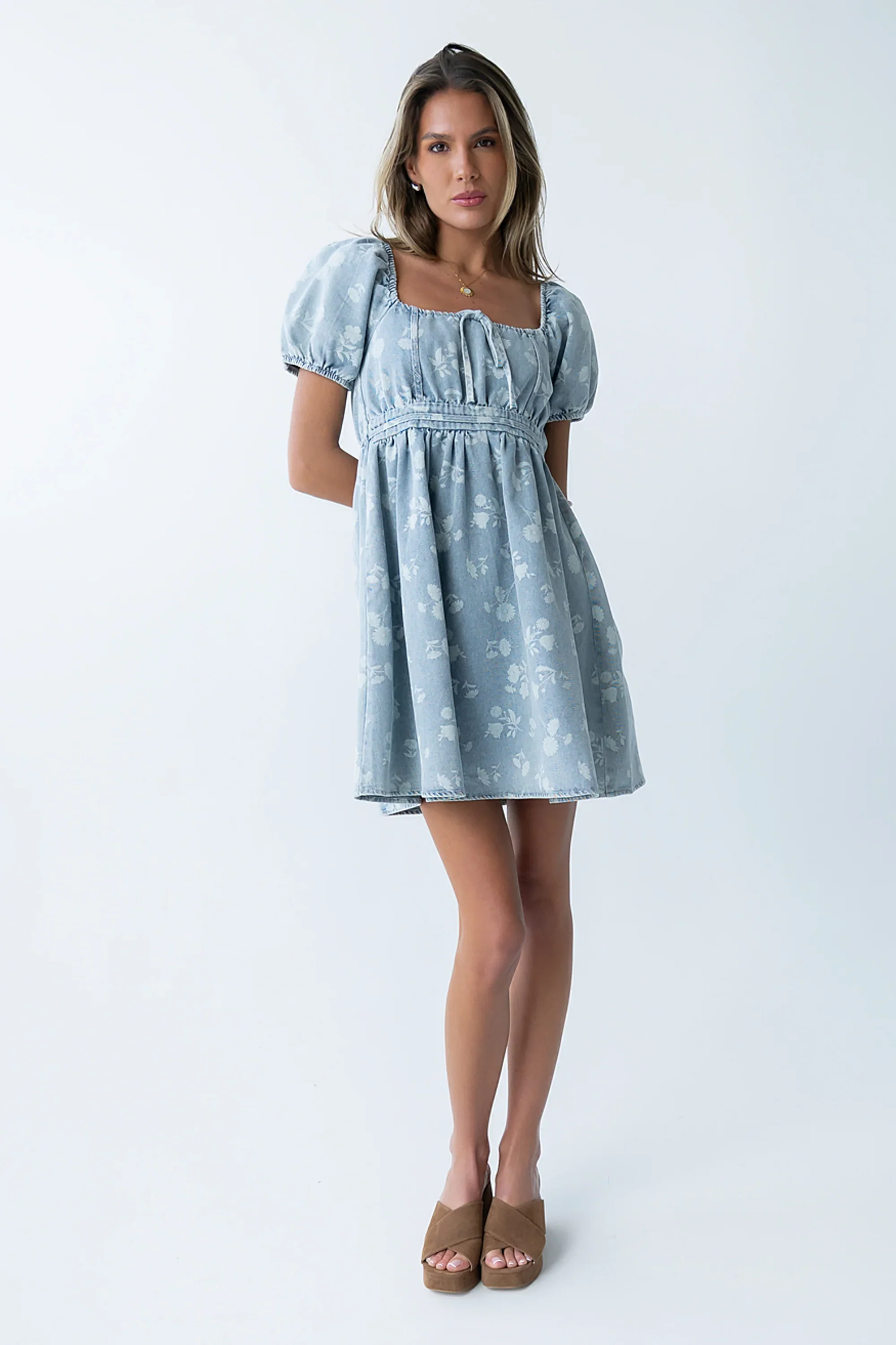 Matilda Denim Mini Dress