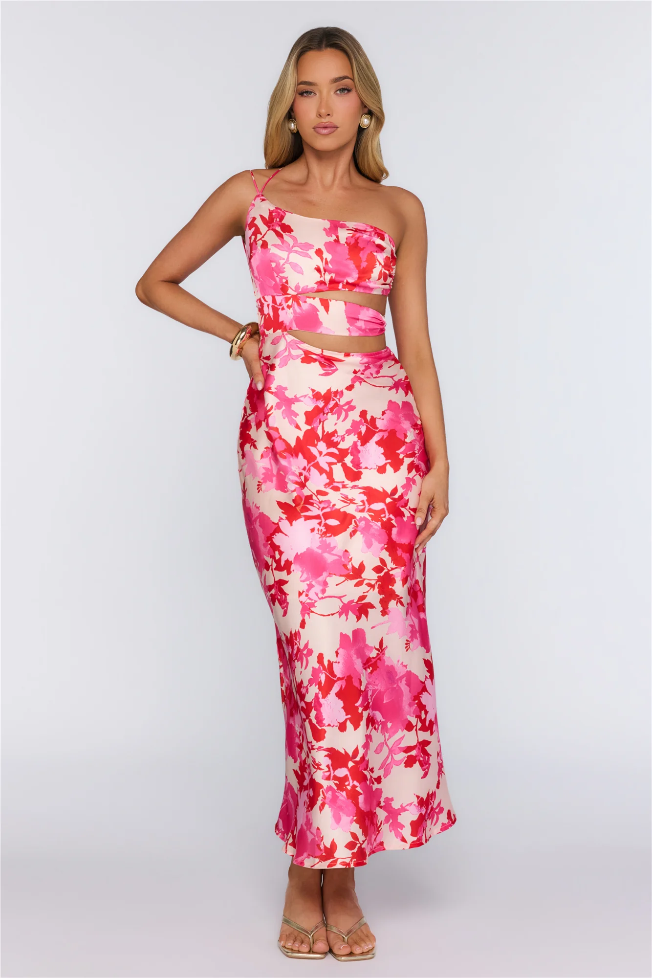 Follow My Heartbeat Maxi Dress Floral