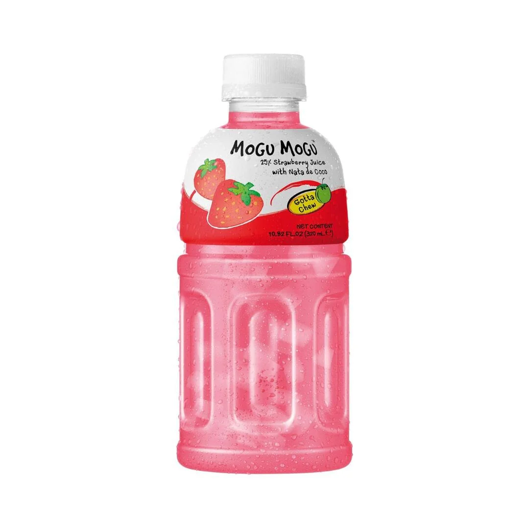 Mogu Mogu Strawberry Juice Drink (320mL)