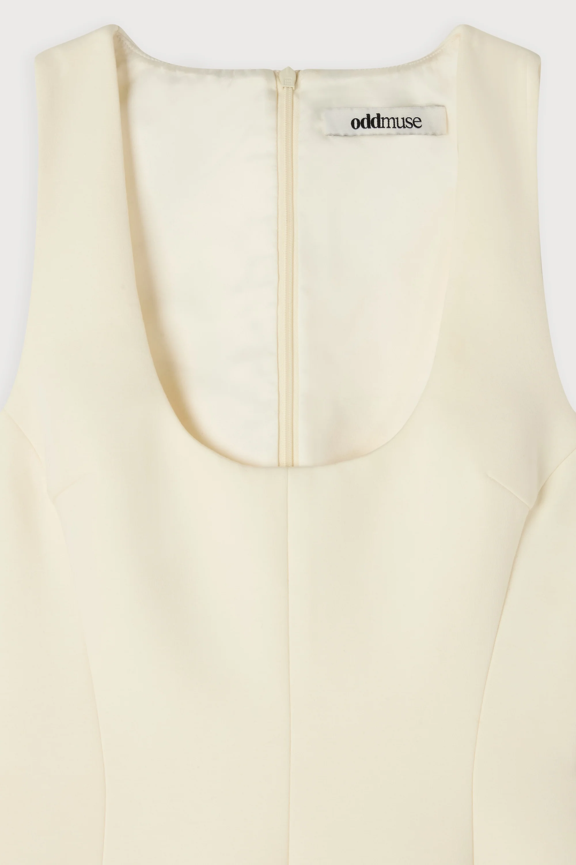 Cotton Mix Volume Mini Dress