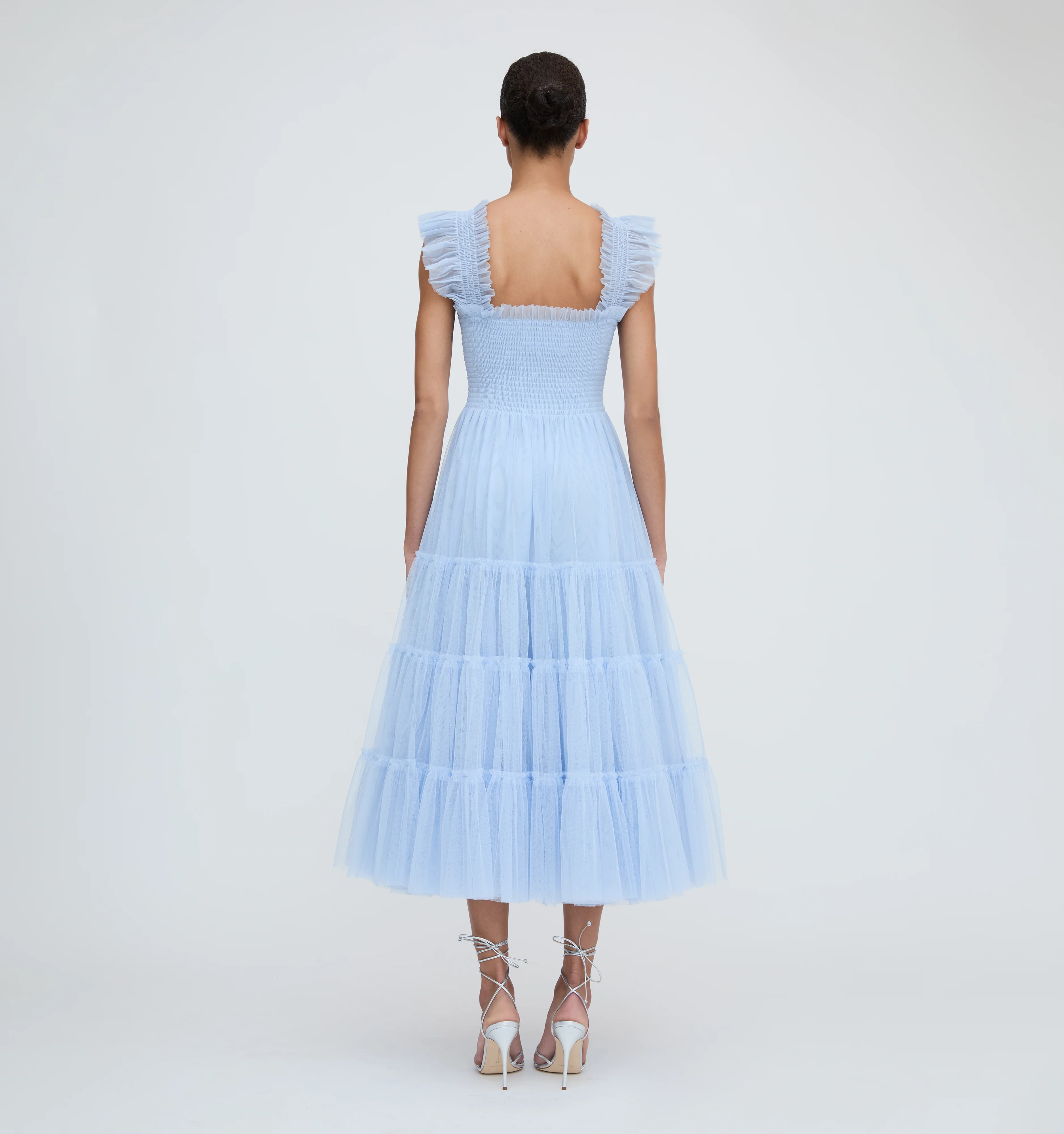 The Tulle Ellie Nap Dress - Powder Blue Tulle