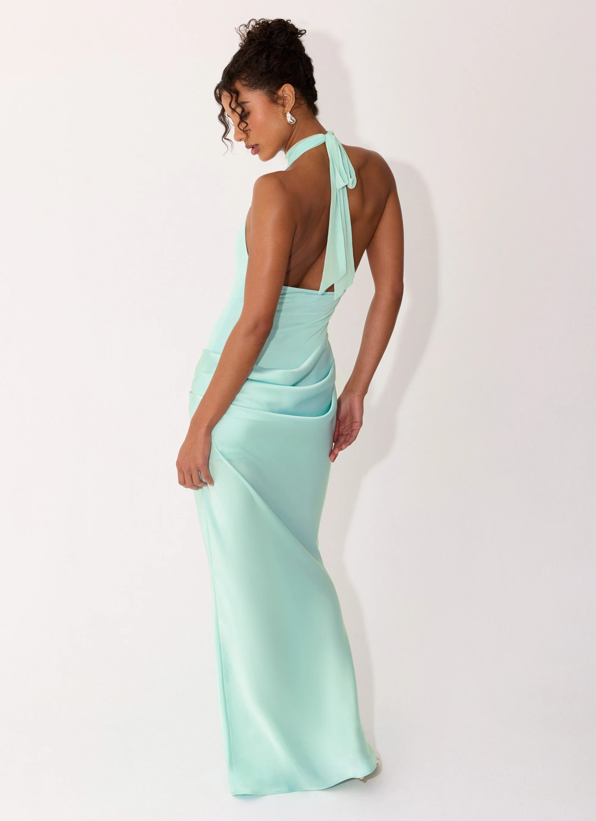 Kiyah Maxi Dress - Mint - luluinthesky