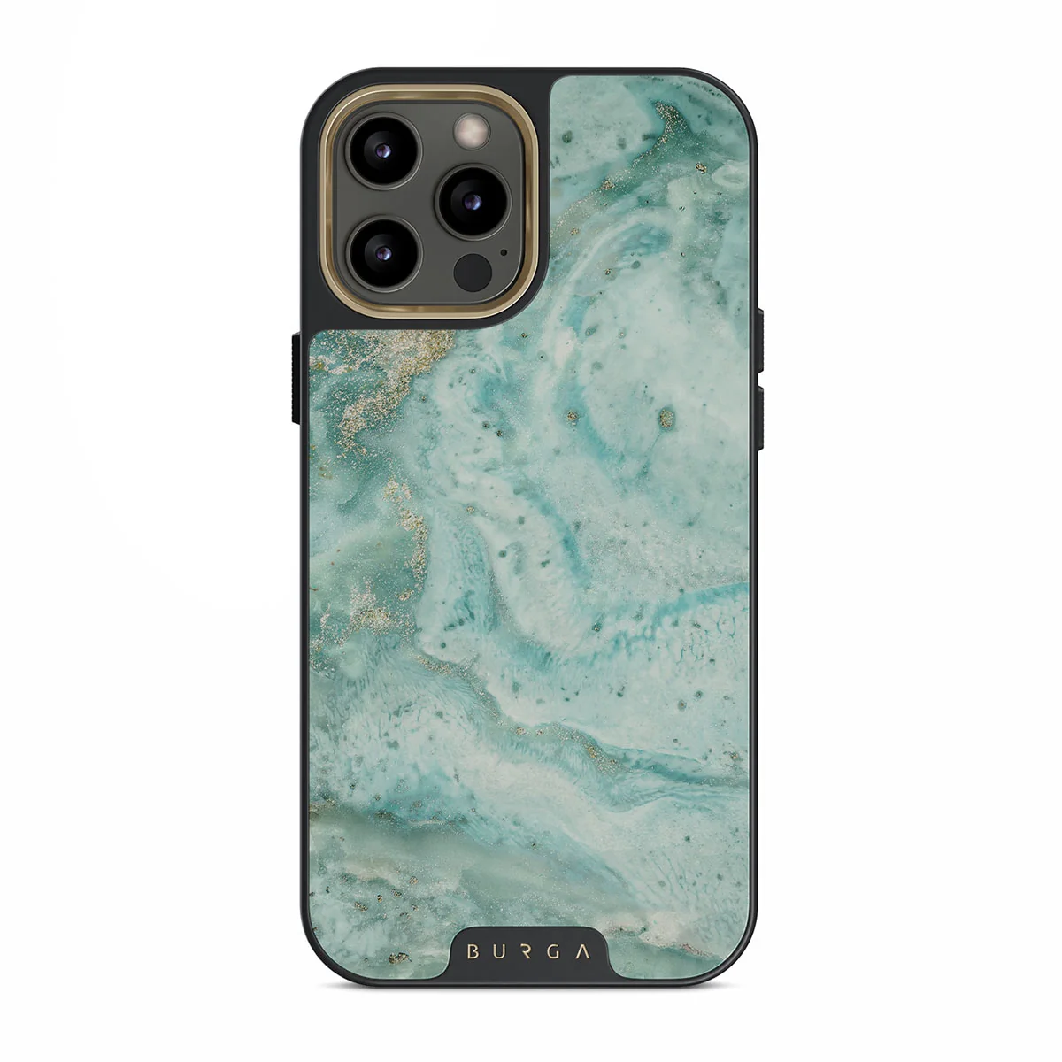 Uluwatu Waves - Teal iPhone 12 Pro ケース