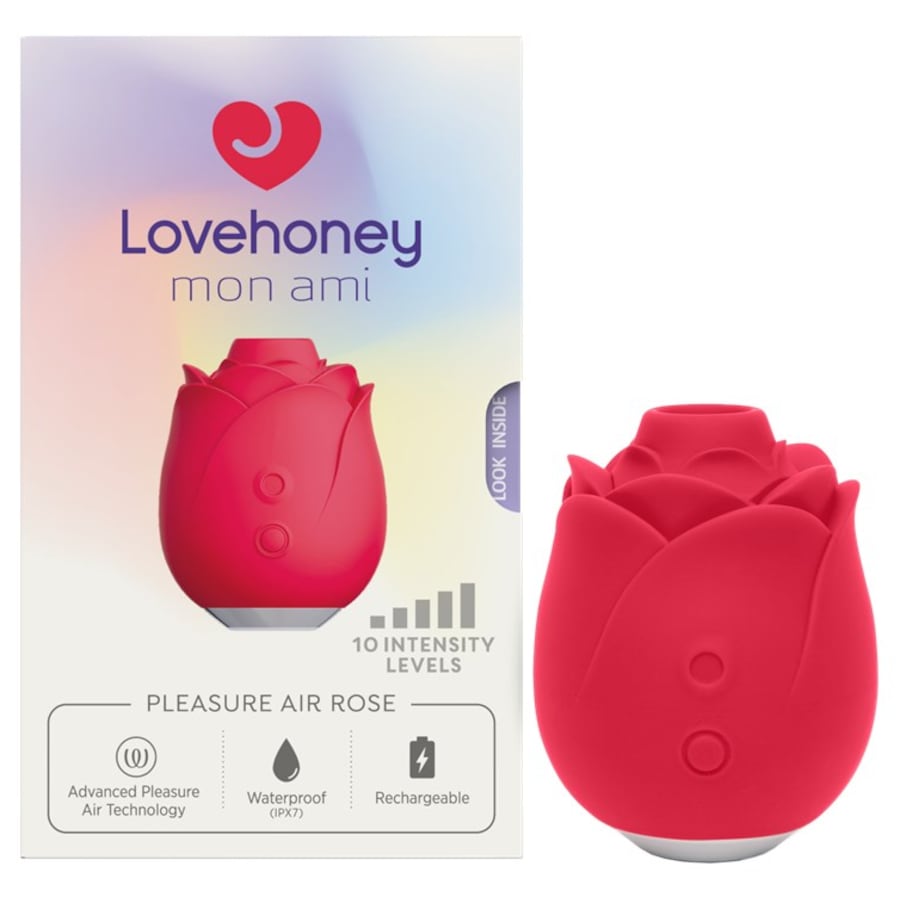 Lovehoney mon ami Wibratory Pleasure Air Rose