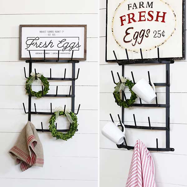 Wall Mounted Mug Holder