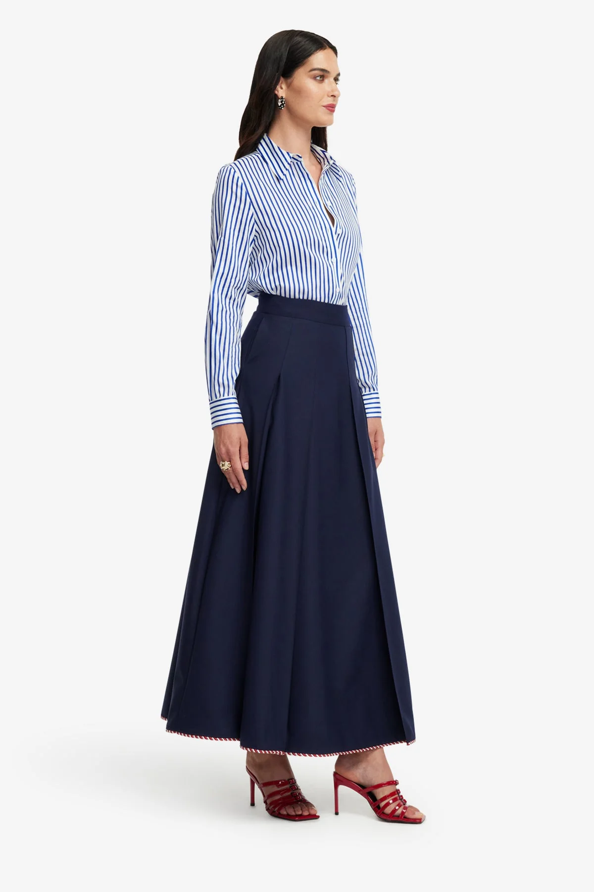 Joslin Maxi Skirt - Indigo