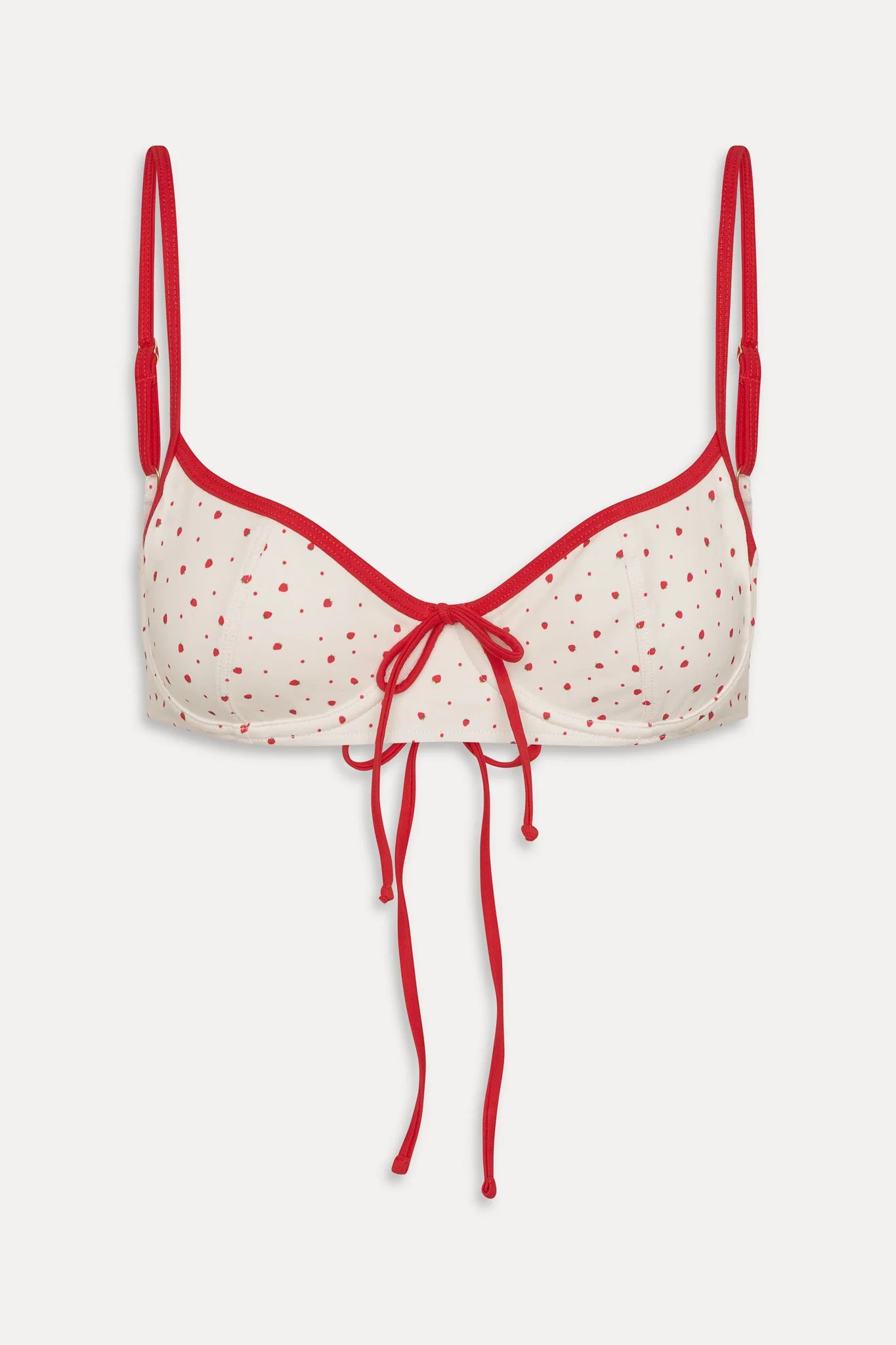 Cola Underwire Bikini Top - Tiny Berry