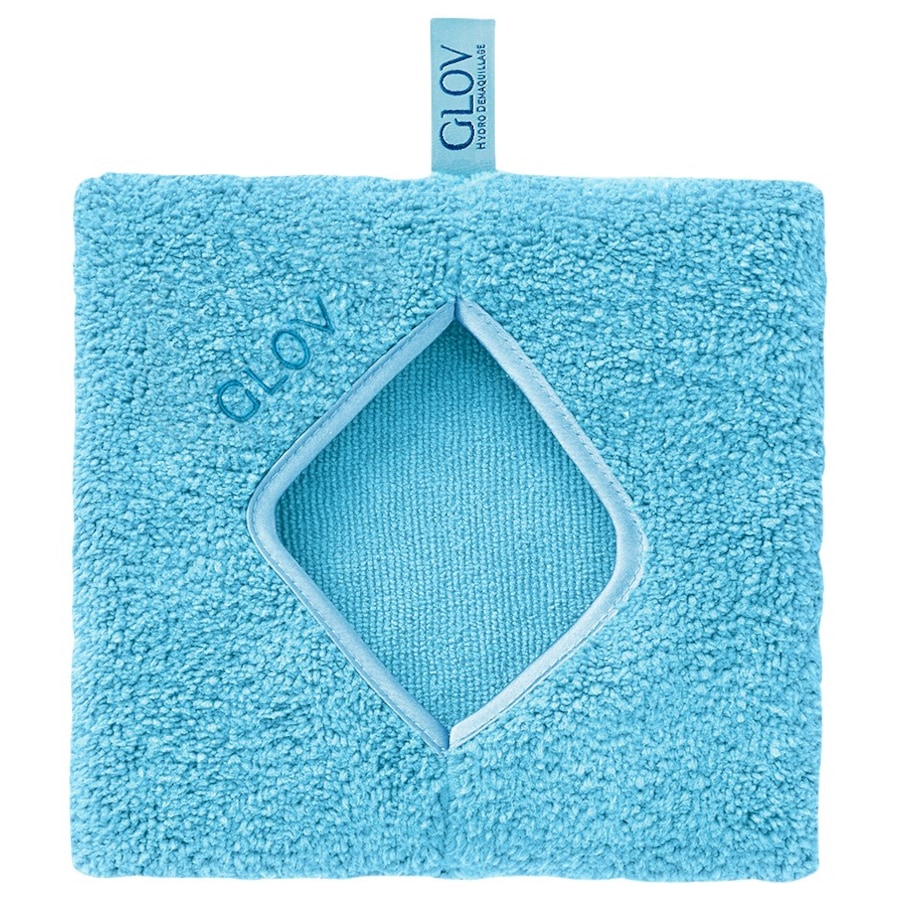 GLOV Płyn do demakijażu i ściereczka oczyszczająca Makeup Remover Bouncy Blue Komfort