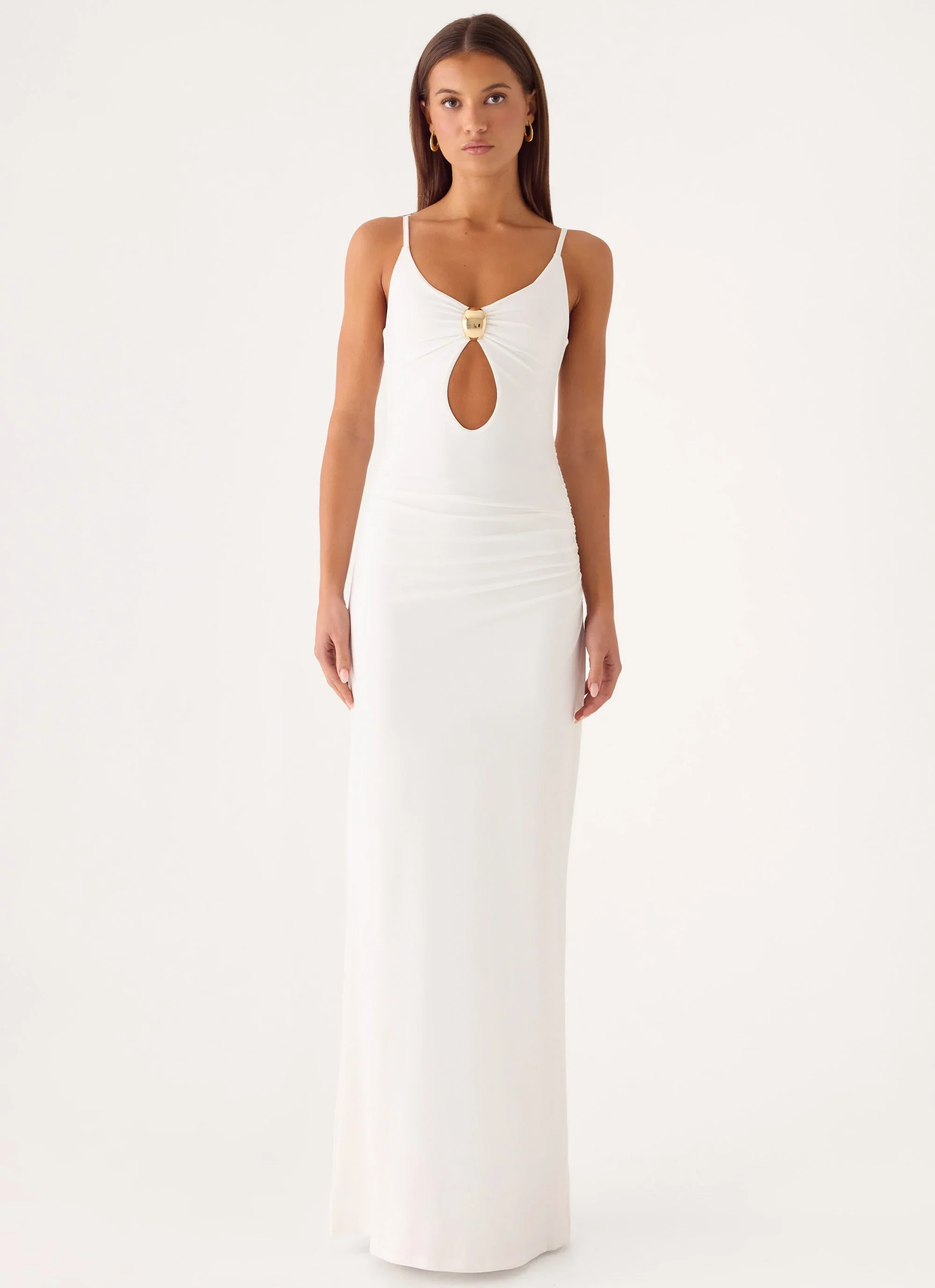 Inez Maxi Dress - White