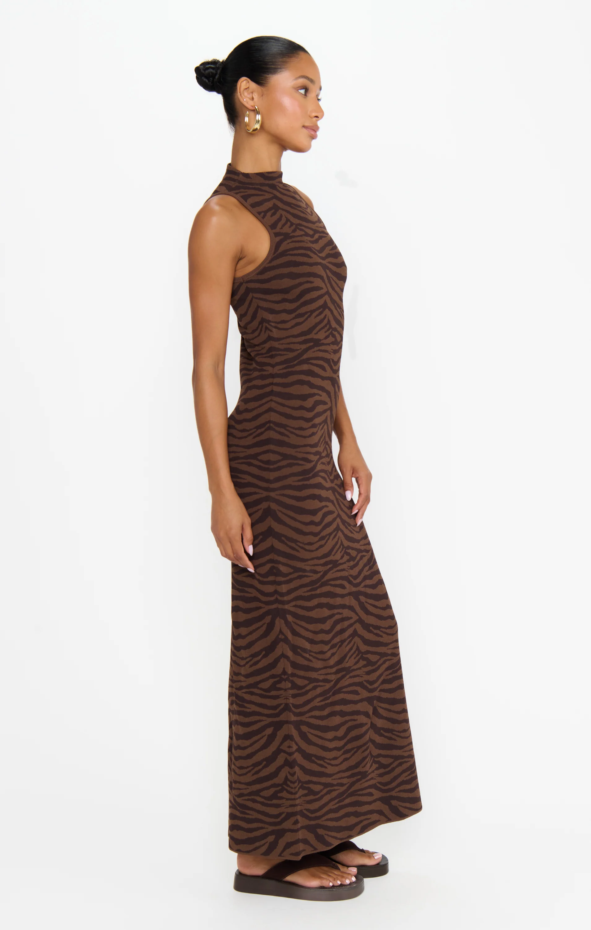 Shauna Maxi Dress ~ Wild Tiger Knit