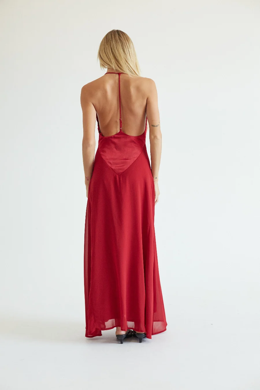 Renata Contrast Maxi Dress