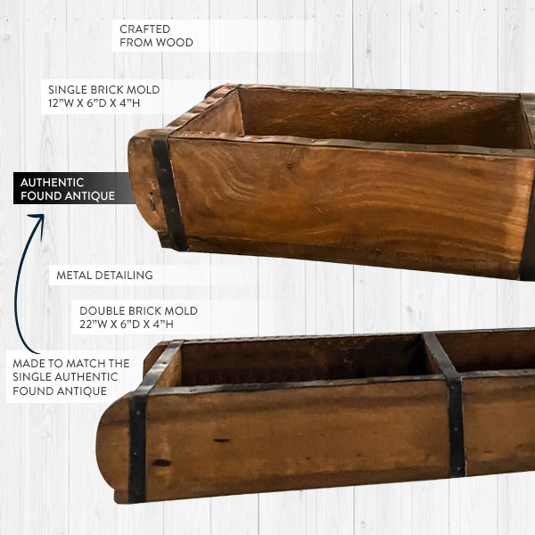 Antique Brick Mold, Pick Your Size