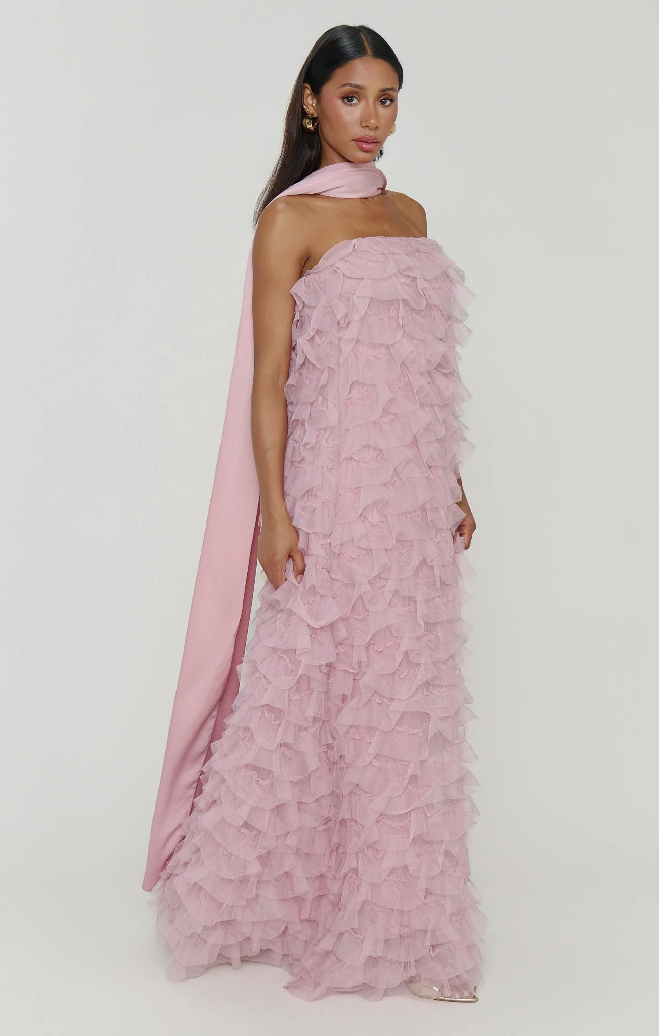 Enchanted Dress ~ Ballet Slipper Ruffle Tulle