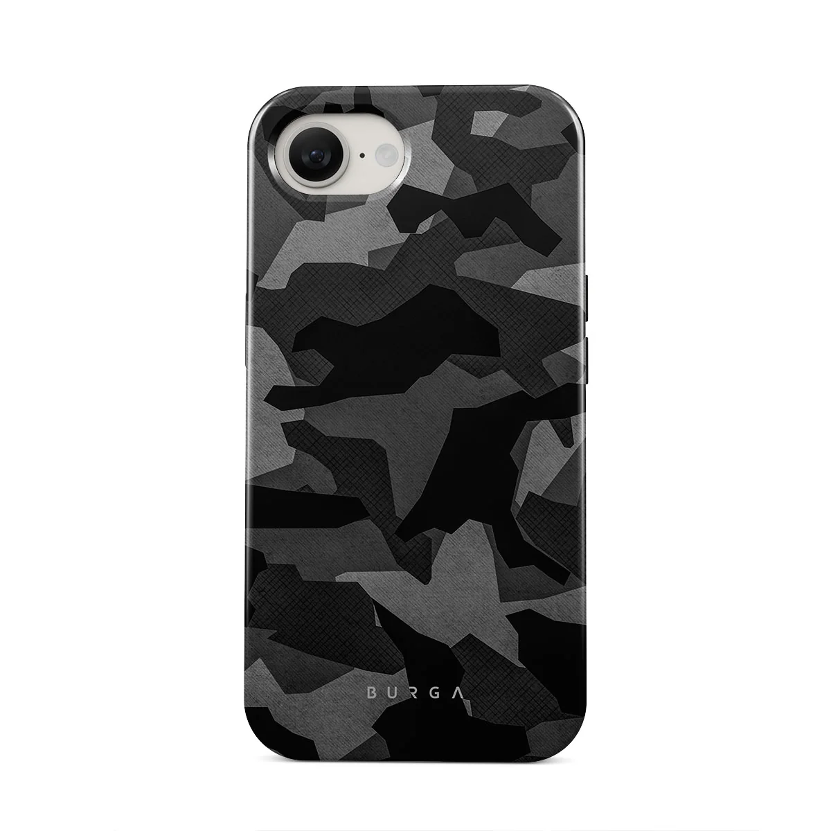 Night Black Camouflage - iPhone 16e ケース