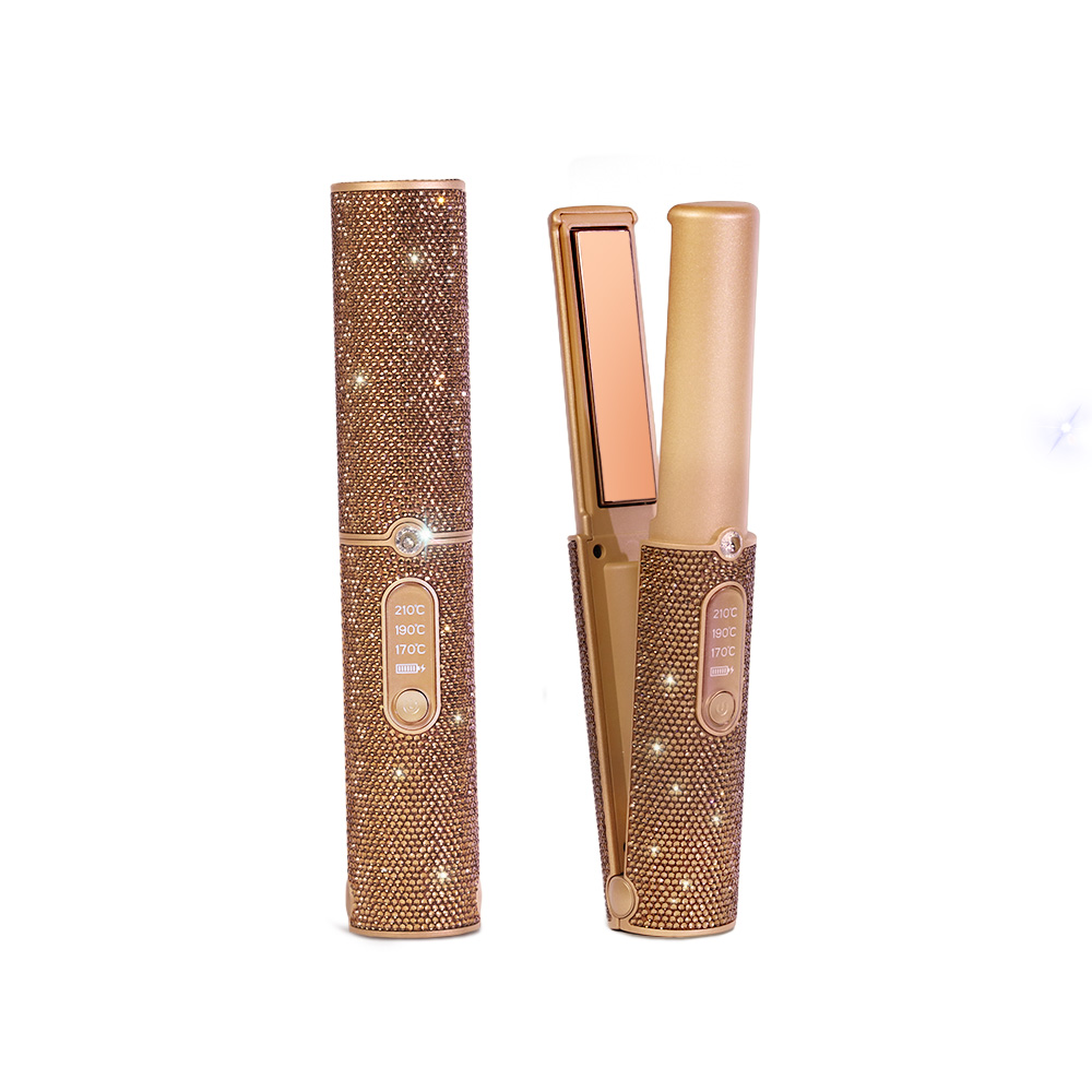 Wireless Cordless Hair Straightener 5000mAh Portable Flat Iron