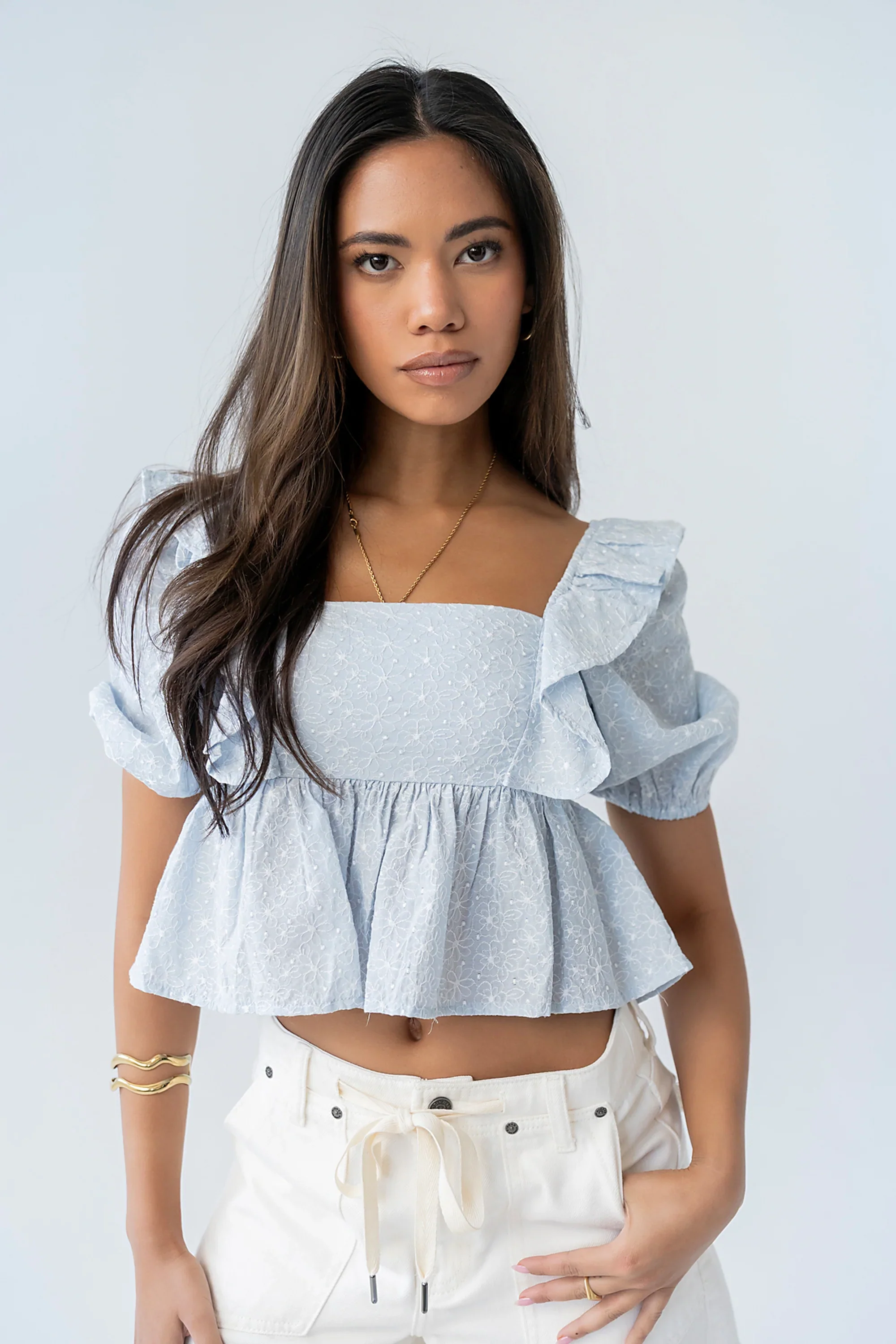 Celeste Embroidered Blouse