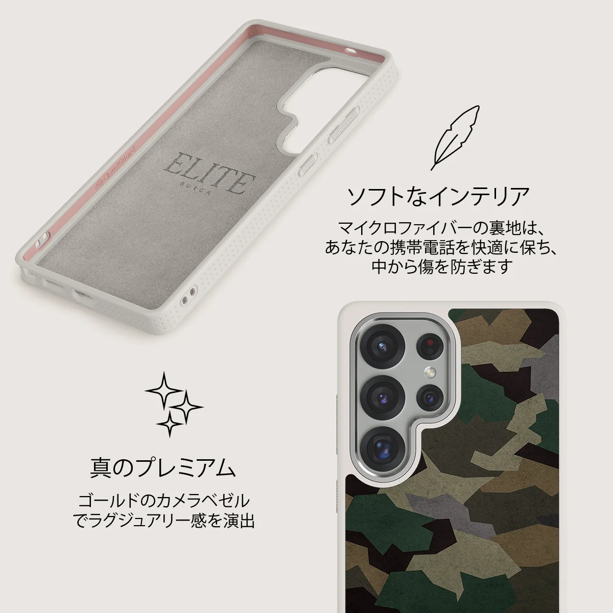 Tropical Green Camo - Samsung Galaxy S25 Ultra ケース