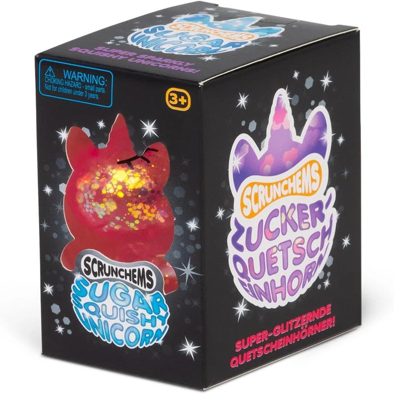 Scrunchems Sugar Unicorn Squishy Fidget Toy (1pc) Color Ships Assorted