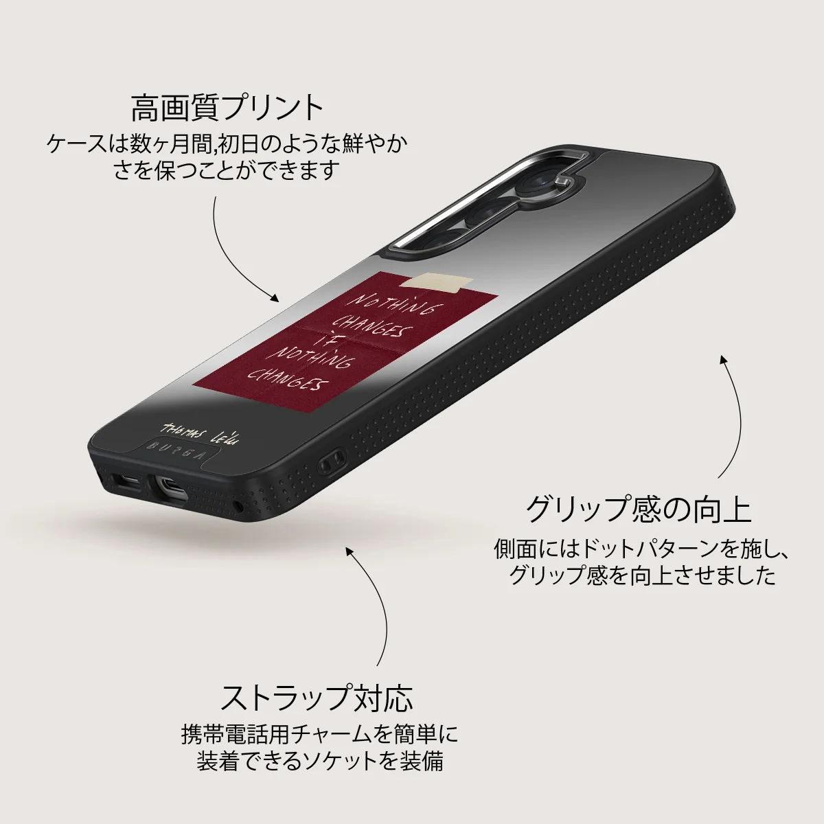 Nothing Changes - Samsung Galaxy S25 Plus ケース