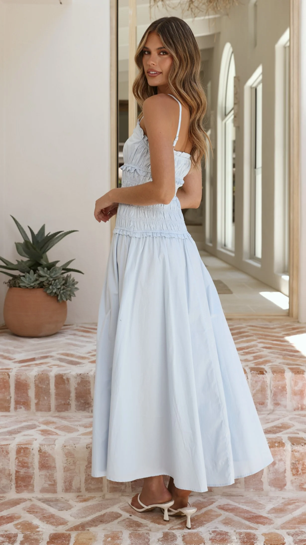 Vida Maxi Dress - Blue