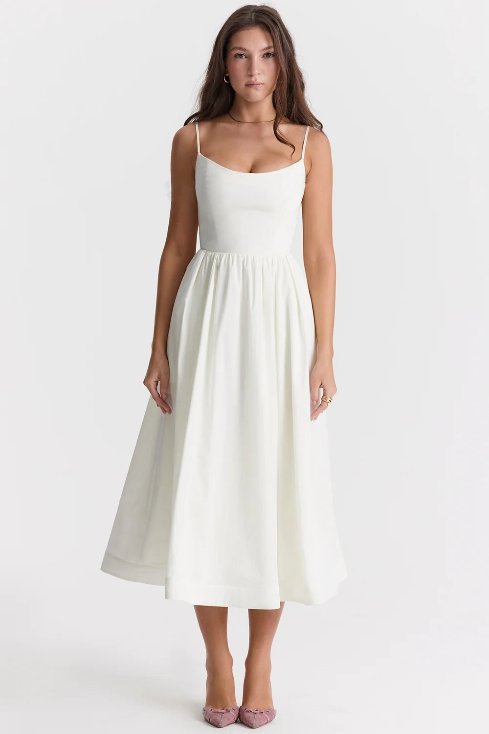 Ivory Corset Sundress