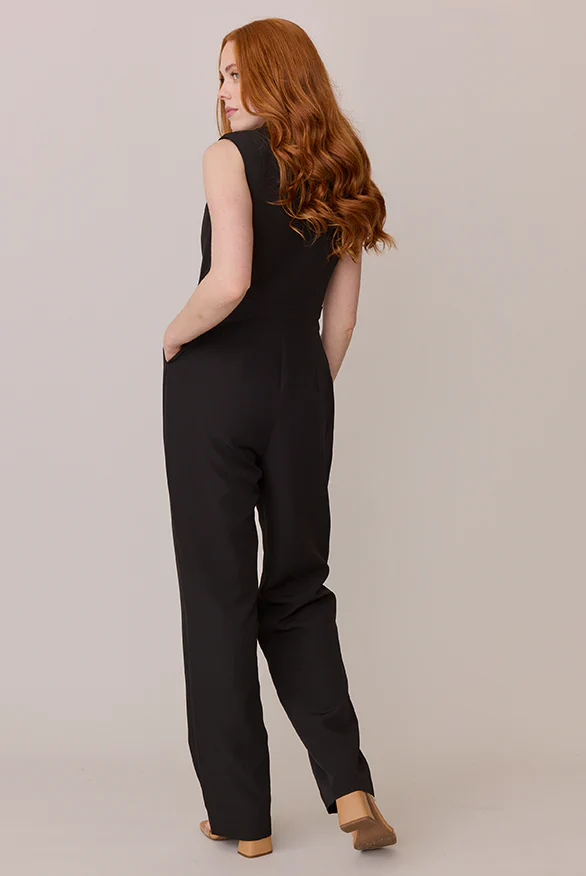 Ellapink Crepe Jumpsuit | Made To Order