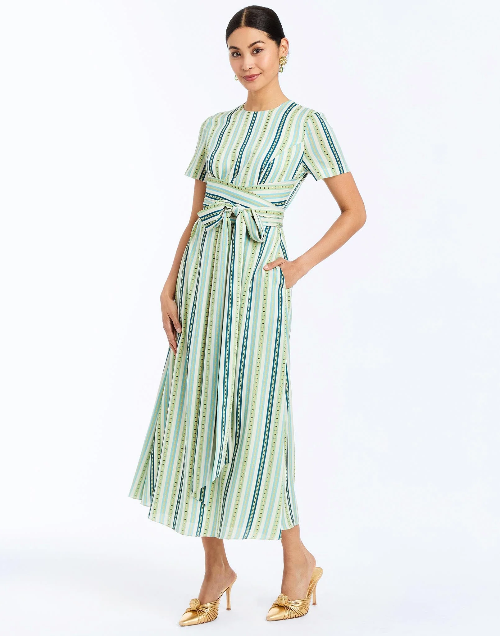 Nolita Short Sleeve Wrap Dress