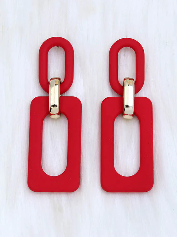 Geometric Hollow Earrings Accessories