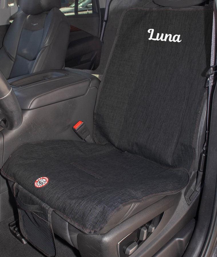 Solid Bucket Seat Cover - Personalized