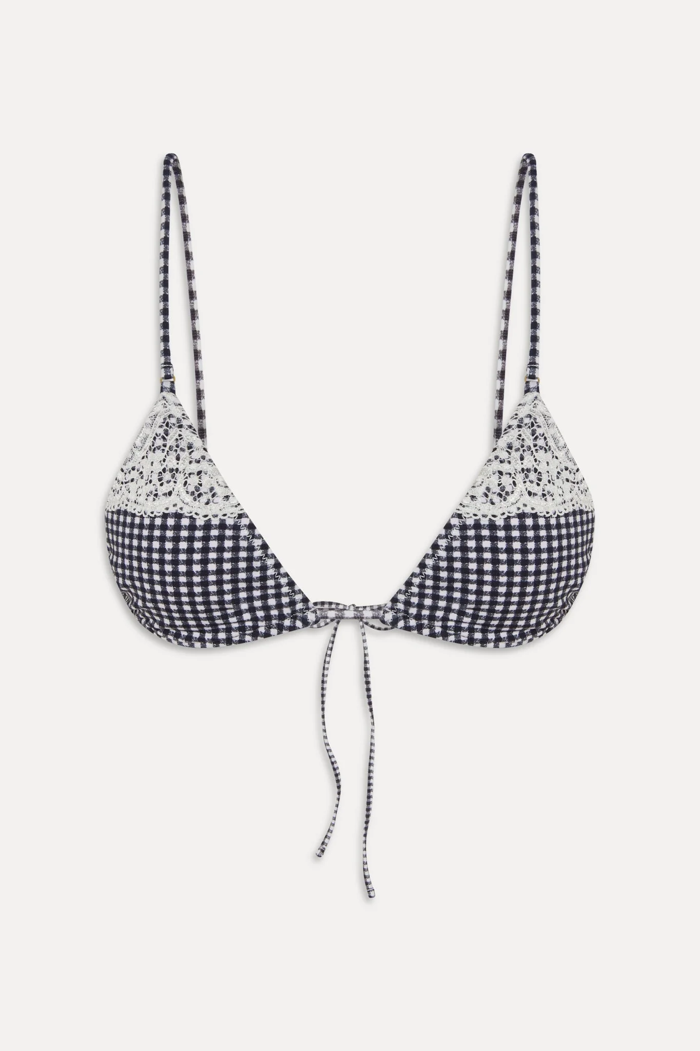 Elena Micro Cotton Bikini Top - Midnight Wishes