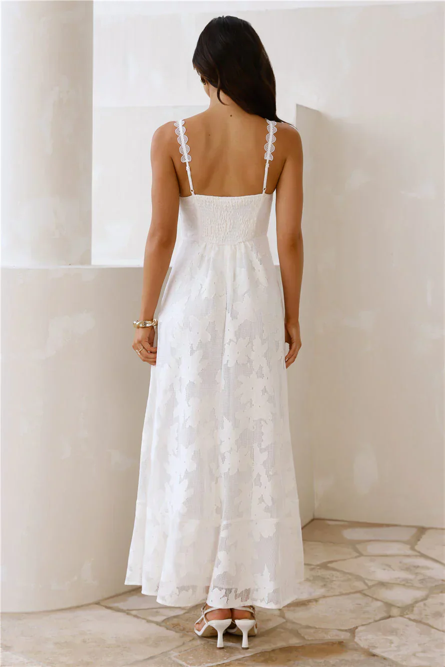 Soft Blossom Maxi Dress - luluinthesky