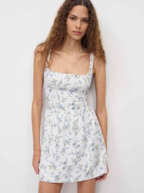 Janu Linen Mini Dress