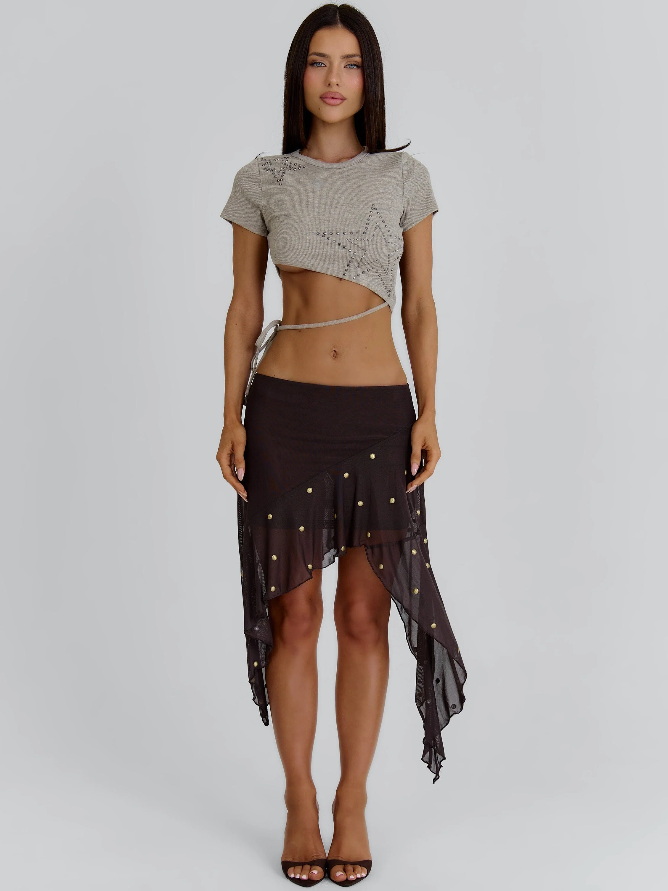 KEIRAH TEE GREY MARLE