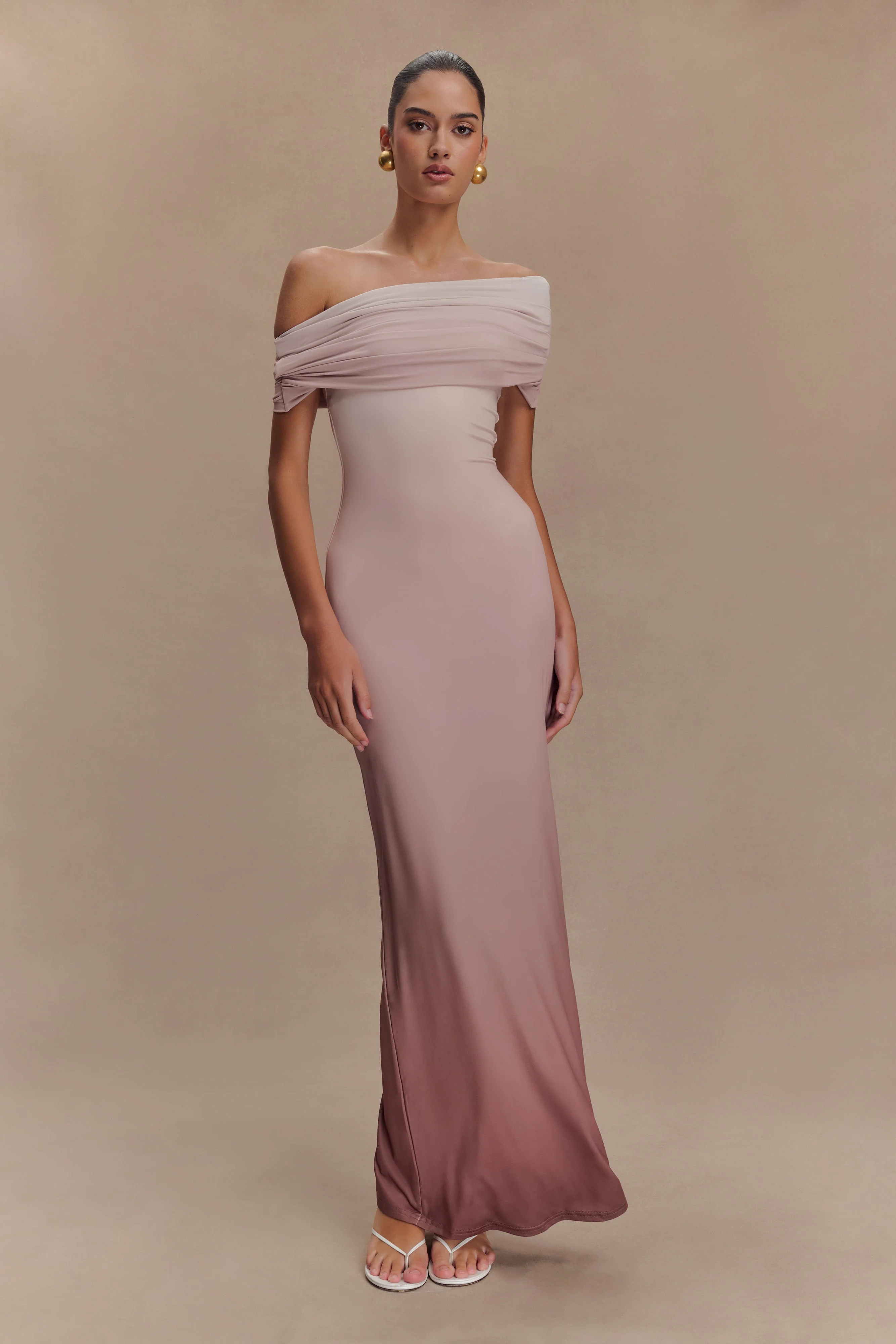 Cassandra-Off-Shoulder-Slinky-Maxi-Dress-Neutral-Ombre