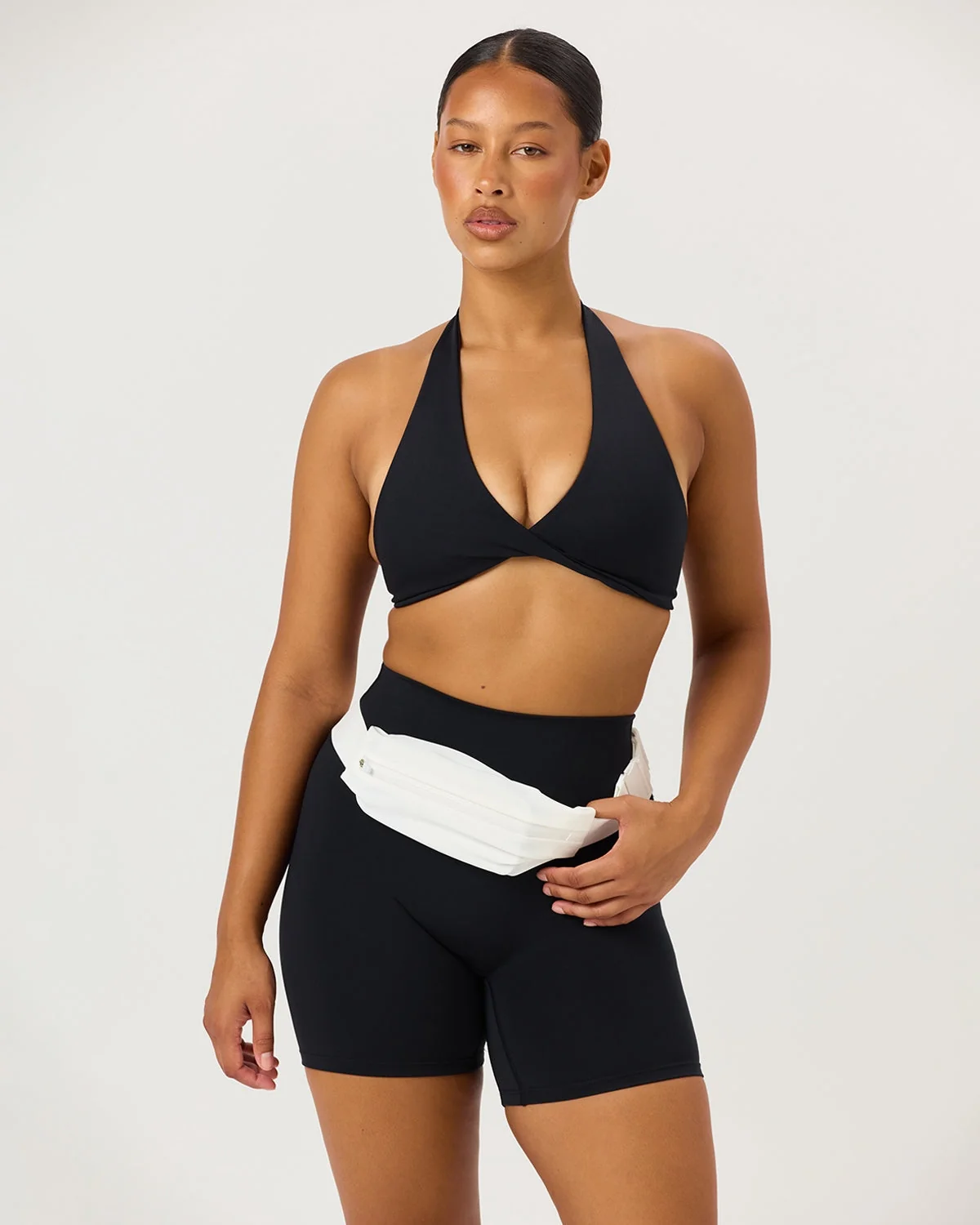 Slim Run Belt Bag | White