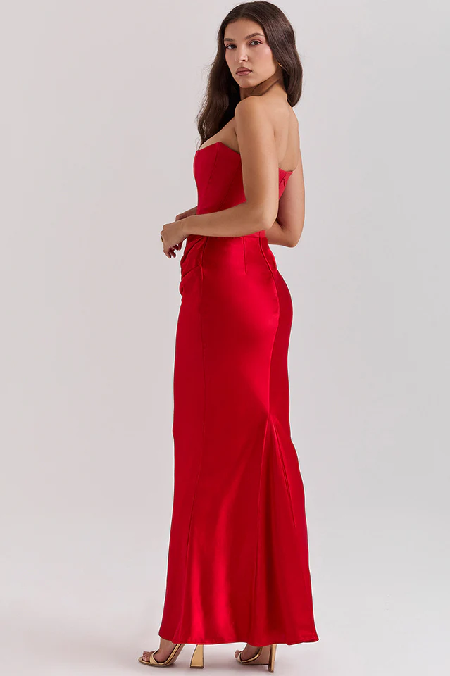 Persephone Off Shoulder Bustier Dress