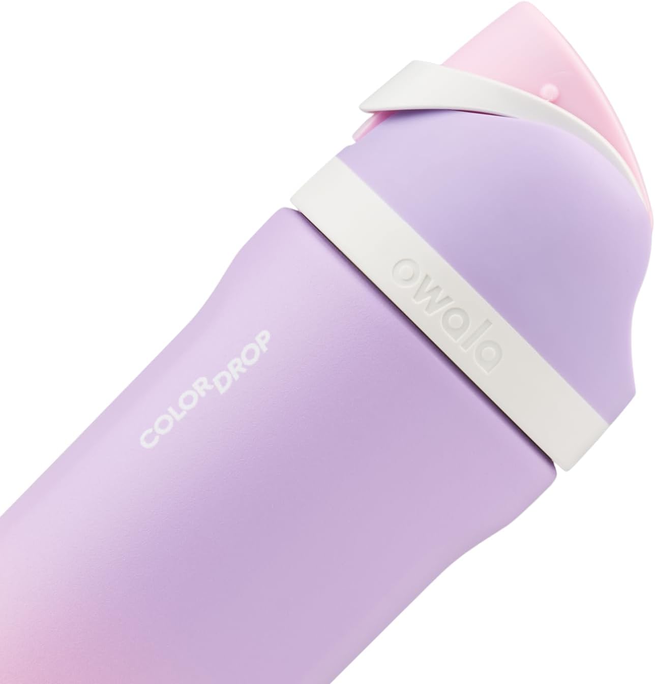 Owala 24Oz Freesip Stainless Steel Water Bottle With Protective Boot - Lavender Soul Sister Edition