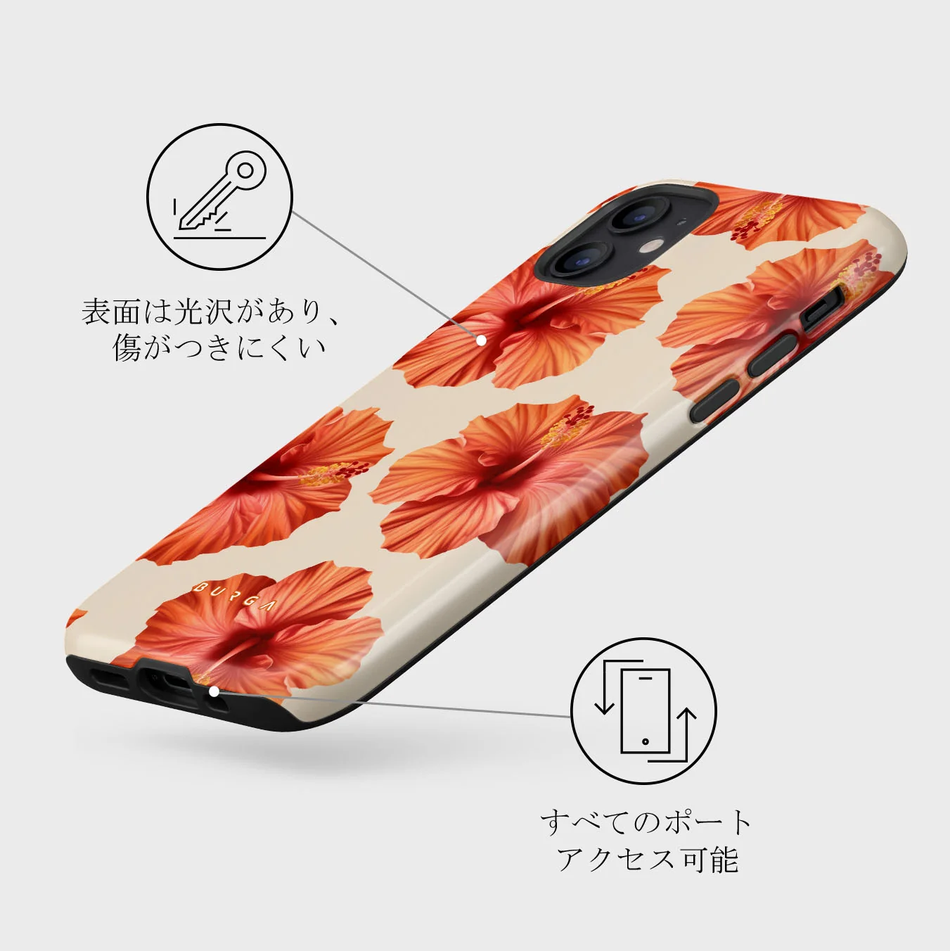 Bonita - iPhone 12 Mini ケース