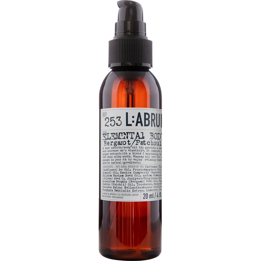 La Bruket Oleje 253 Elemental Body Oil Bergamot/Patchouli