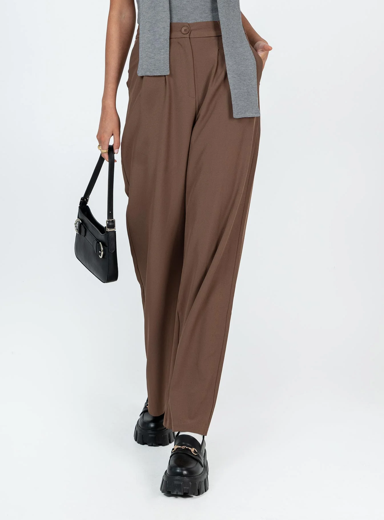 Archer Pants Brown Tall