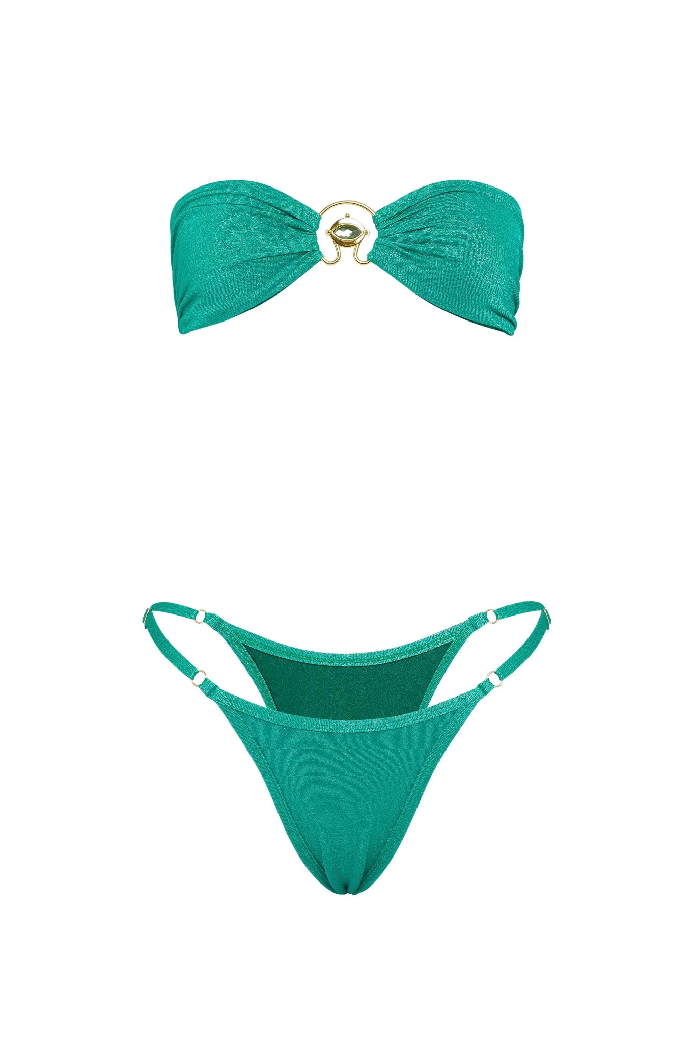 VDM The Label Bailey Jade Reversible Bandeau