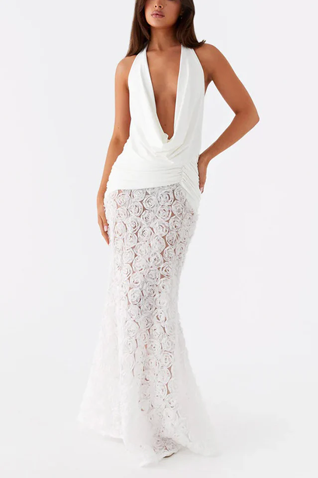 Kita Textured Maxi Dress