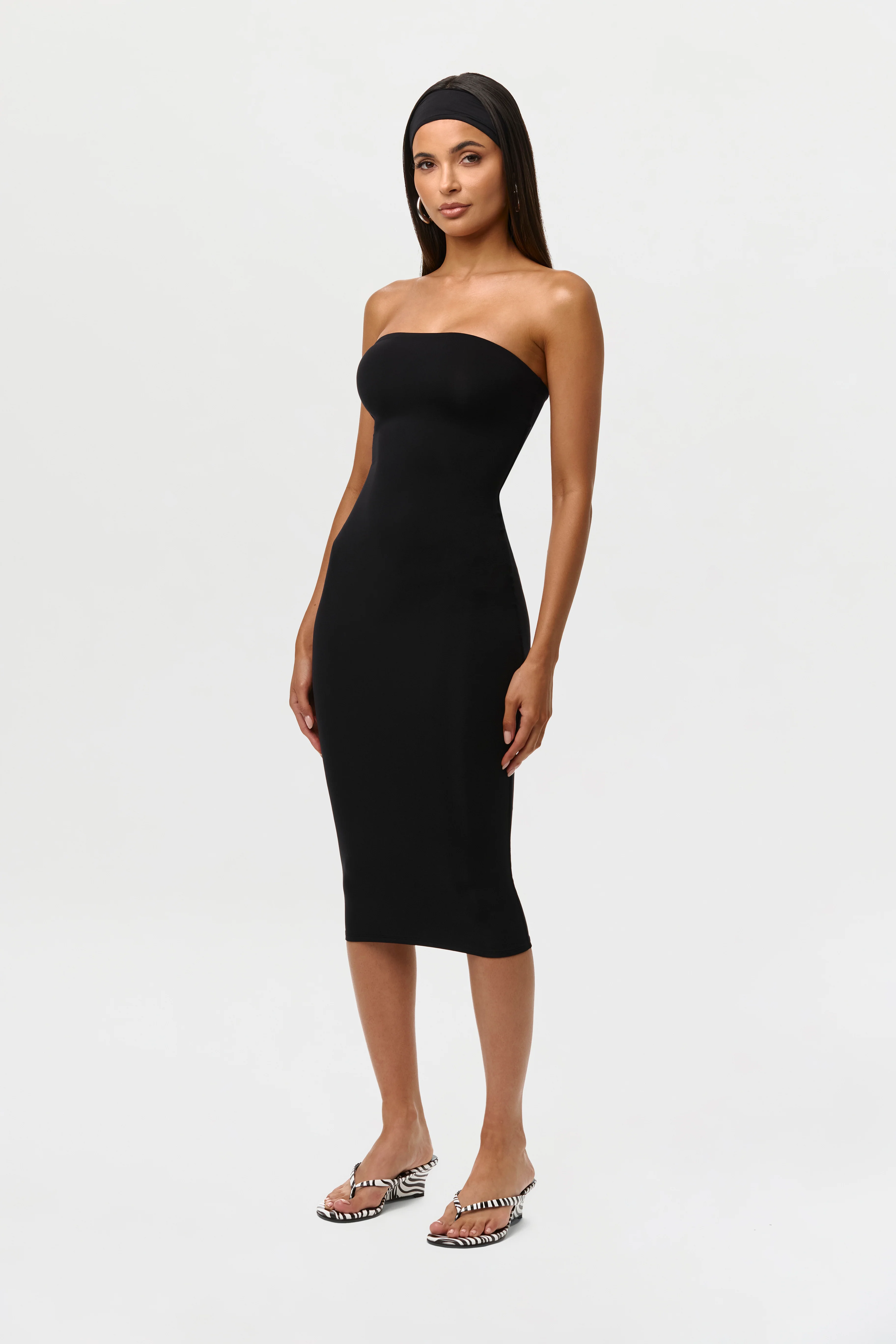 Naked Tube Midi Dress